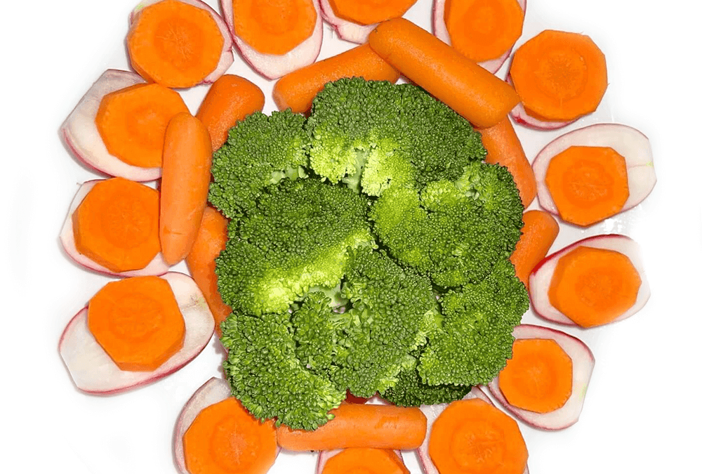 Broccoli, Carrot, and Radish Salad