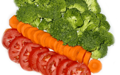 Broccoli, Carrot, and Tomato Salad