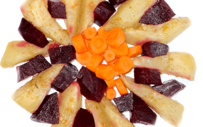 Simple Potatoes, Beets, and Carrot Salad