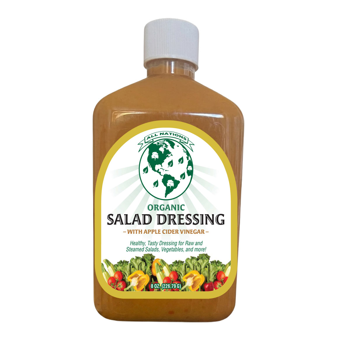All Nations Organic Salad Dressing - With Lemon - Image 4