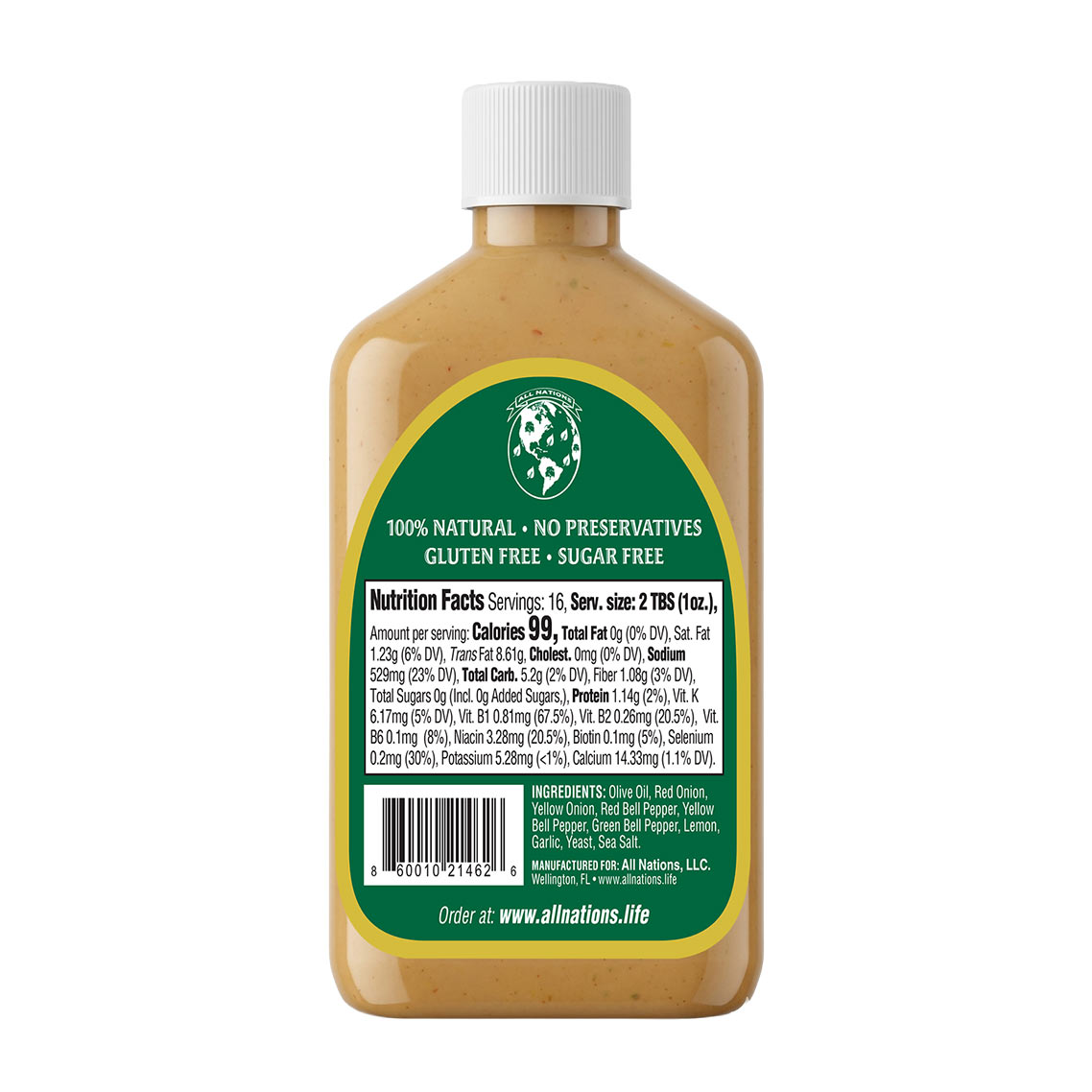 All Nations Organic Salad Dressing - With Lemon - Image 7