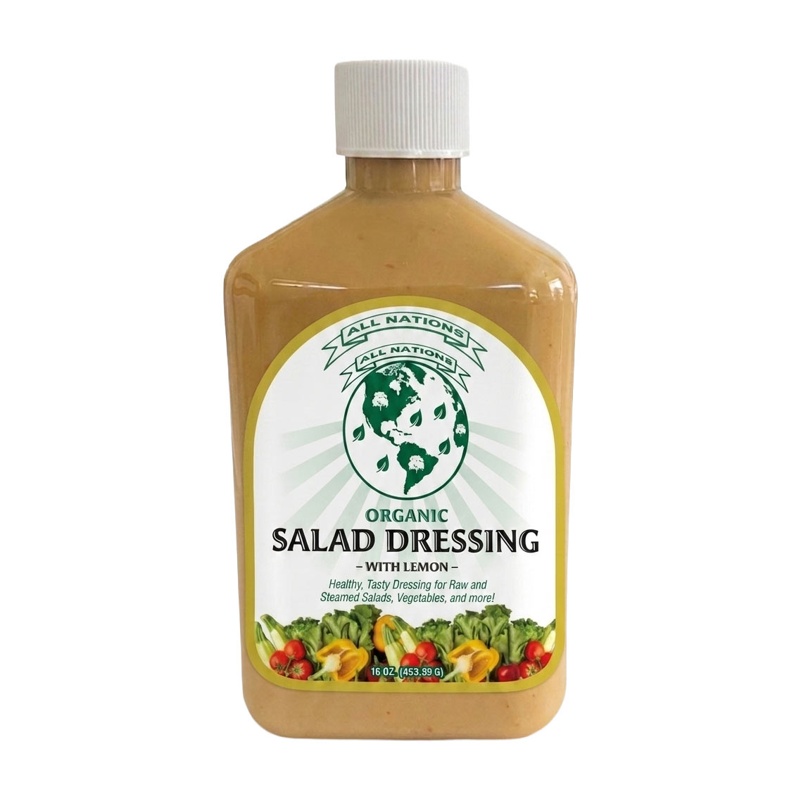 All Nations Organic Salad Dressing - With Lemon - Image 8