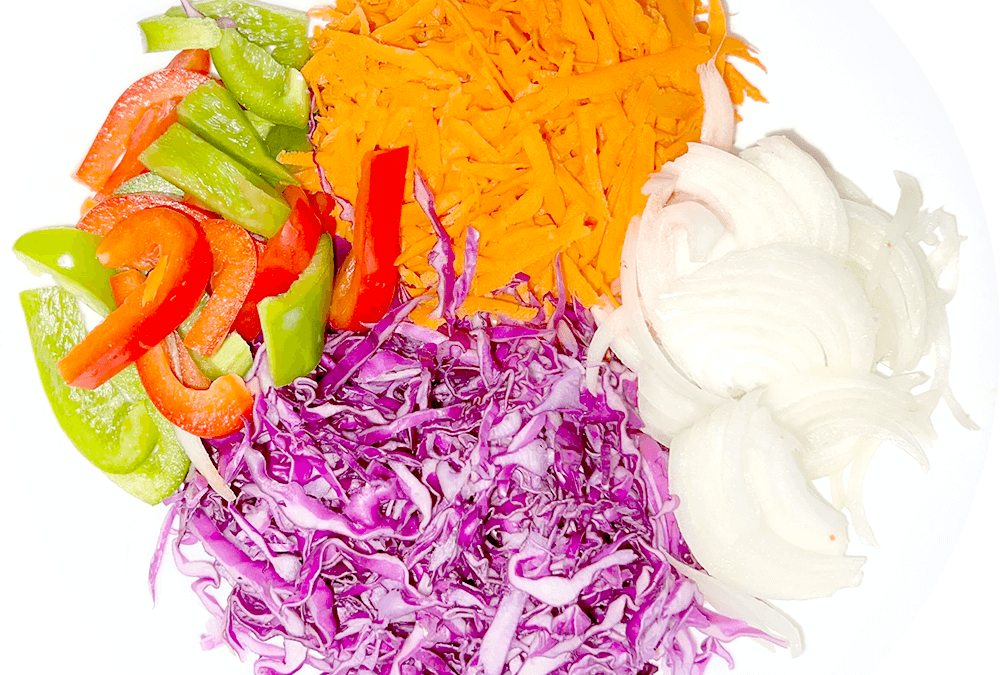 Purple Cabbage and Carrot Salad