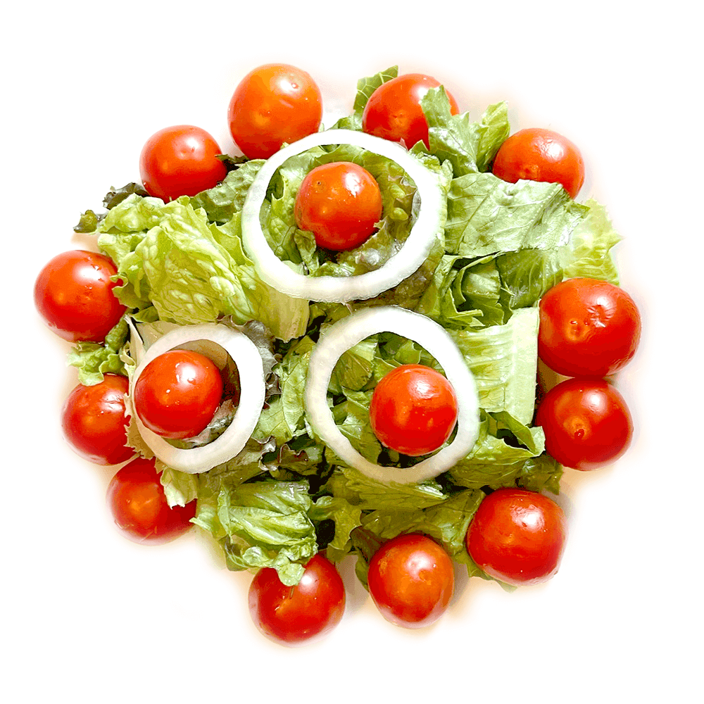 Romaine Lettuce and Cherry Tomato Salad