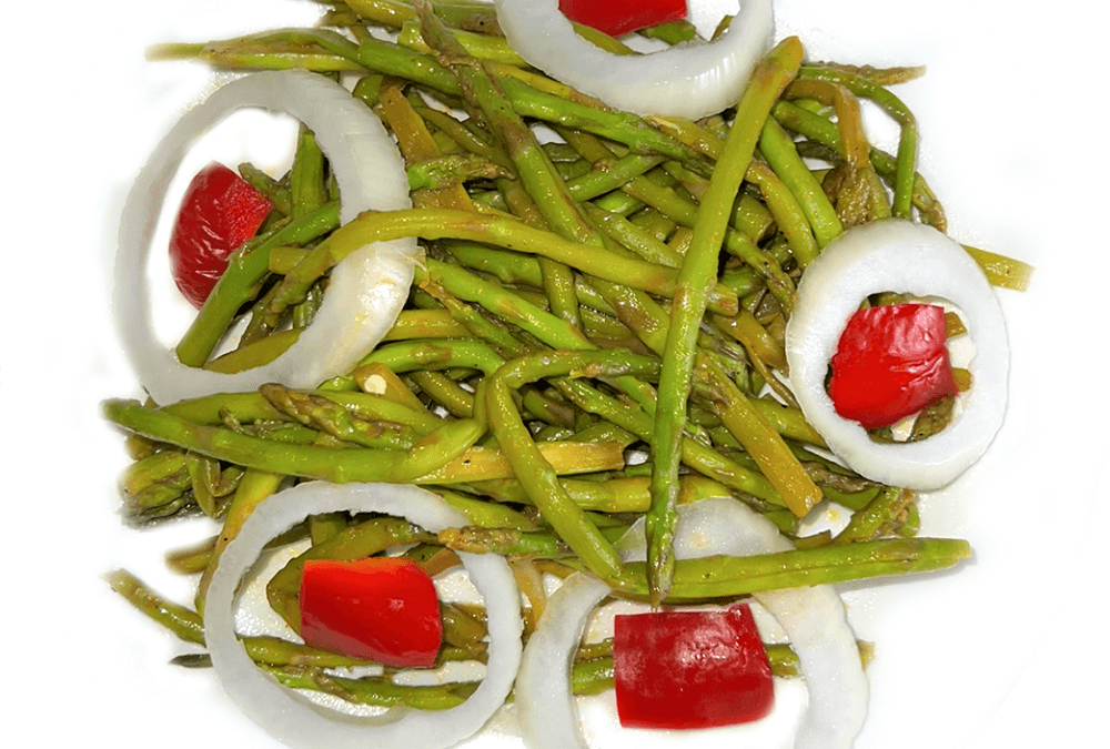 Asparagus and Red Pepper Salad