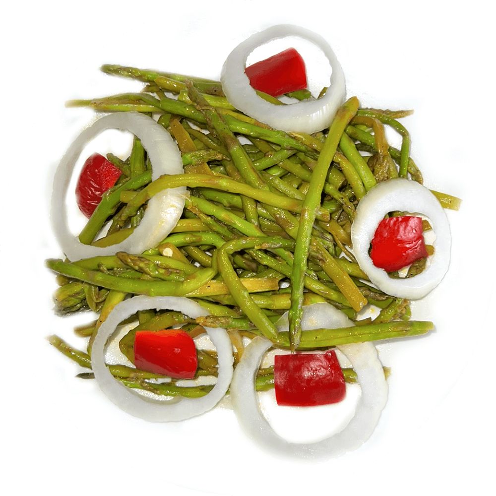 Asparagus and Red Pepper Salad