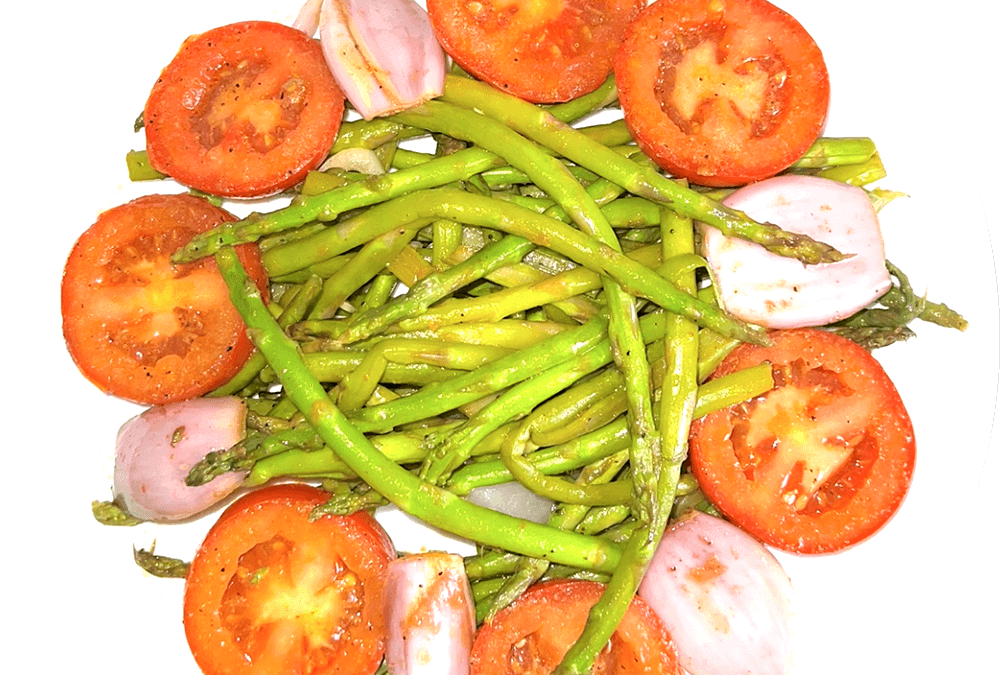 Asparagus and Tomato Salad