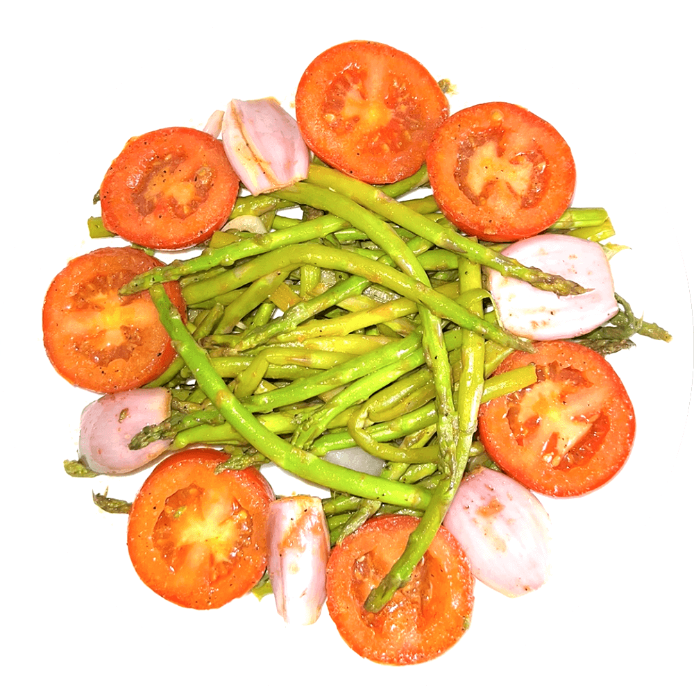 Asparagus and Tomato Salad