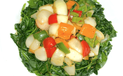 Spinach Onion Salad