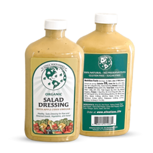 All Nations Organic Salad Dressing With Apple Cider Vinegar 16oz