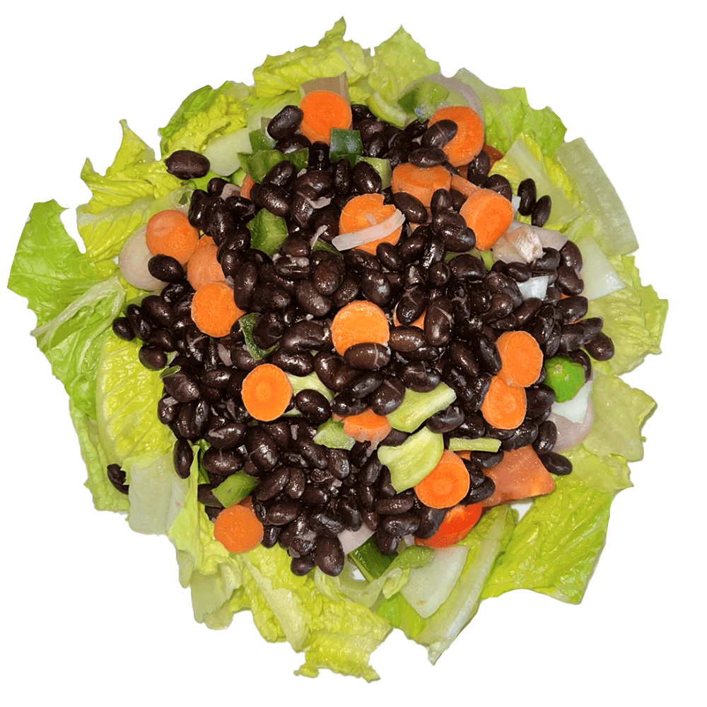 Lettuce And Black Bean Salad