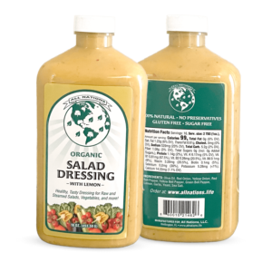 All Nations Organic Dressing With Lemon 16 oz