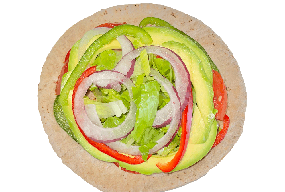 Avocado Lettuce Pita sandwich