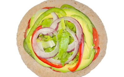 Avocado Lettuce Pita sandwich