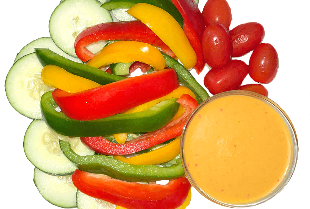 Rainbow Cucumber Salad