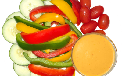 Rainbow Cucumber Salad