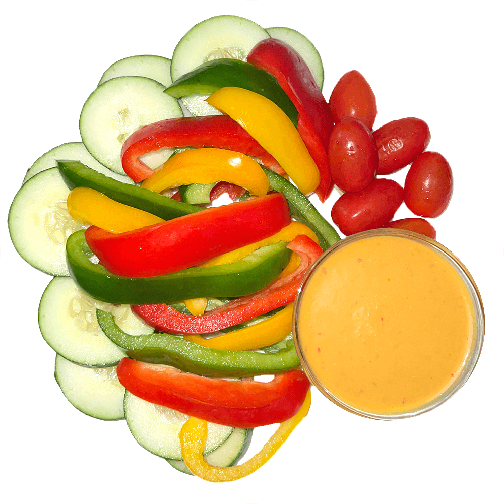 Rainbow Cucumber Salad